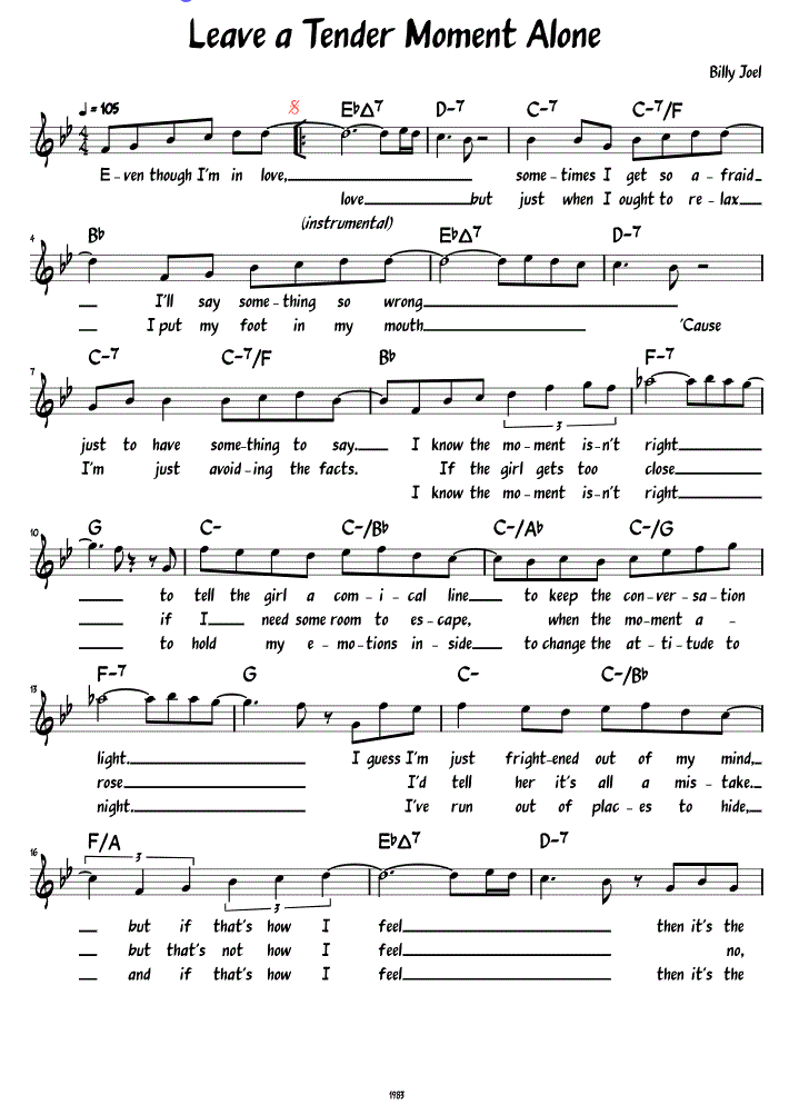 Sheet Music